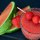 Frozen Watermelon and Peach Slushie